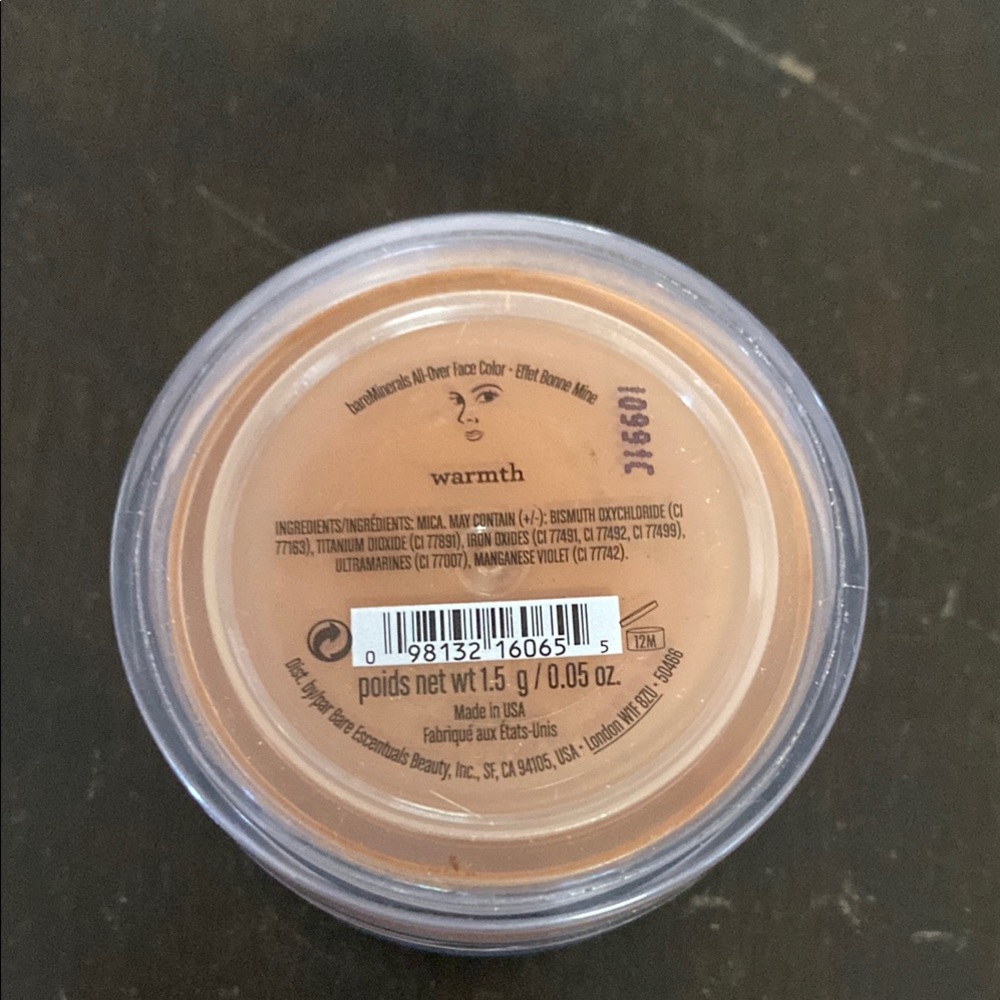 Sealed BareMinerals Warmth All-Over Face Color